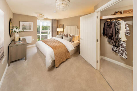 Show home master bedroom